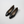 Load image into Gallery viewer, RĒDEN Women's Love Flat with Removable Ankle Strap Black Leather