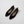 Load image into Gallery viewer, RĒDEN Women's Love Flat with Removable Ankle Strap Black Suede