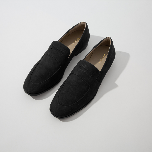 RĒDEN Men's Purpose Loafer Black Suede