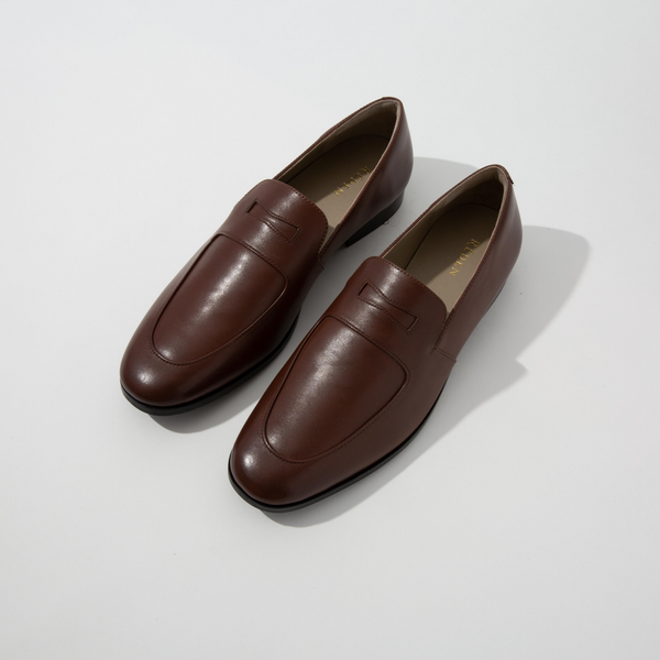 RĒDEN Men's Purpose Loafer Shoe Chocolate Leather
