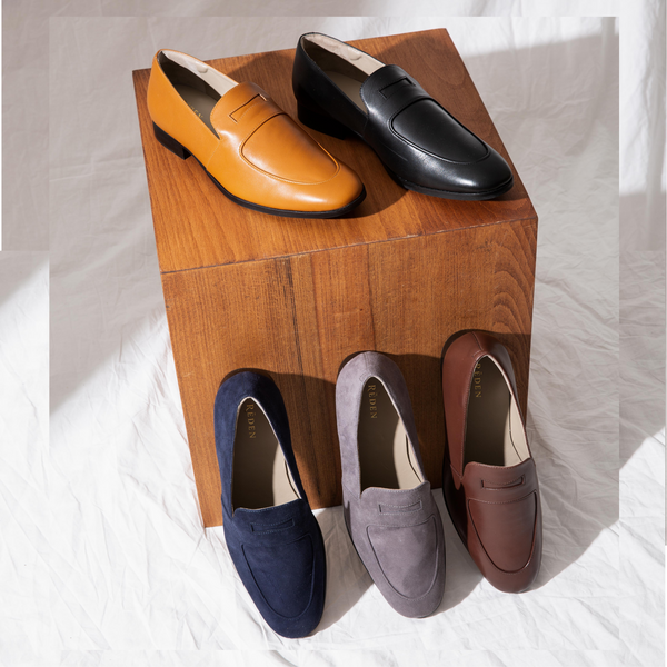 RĒDEN Men's Purpose Loafer Leather and Suede